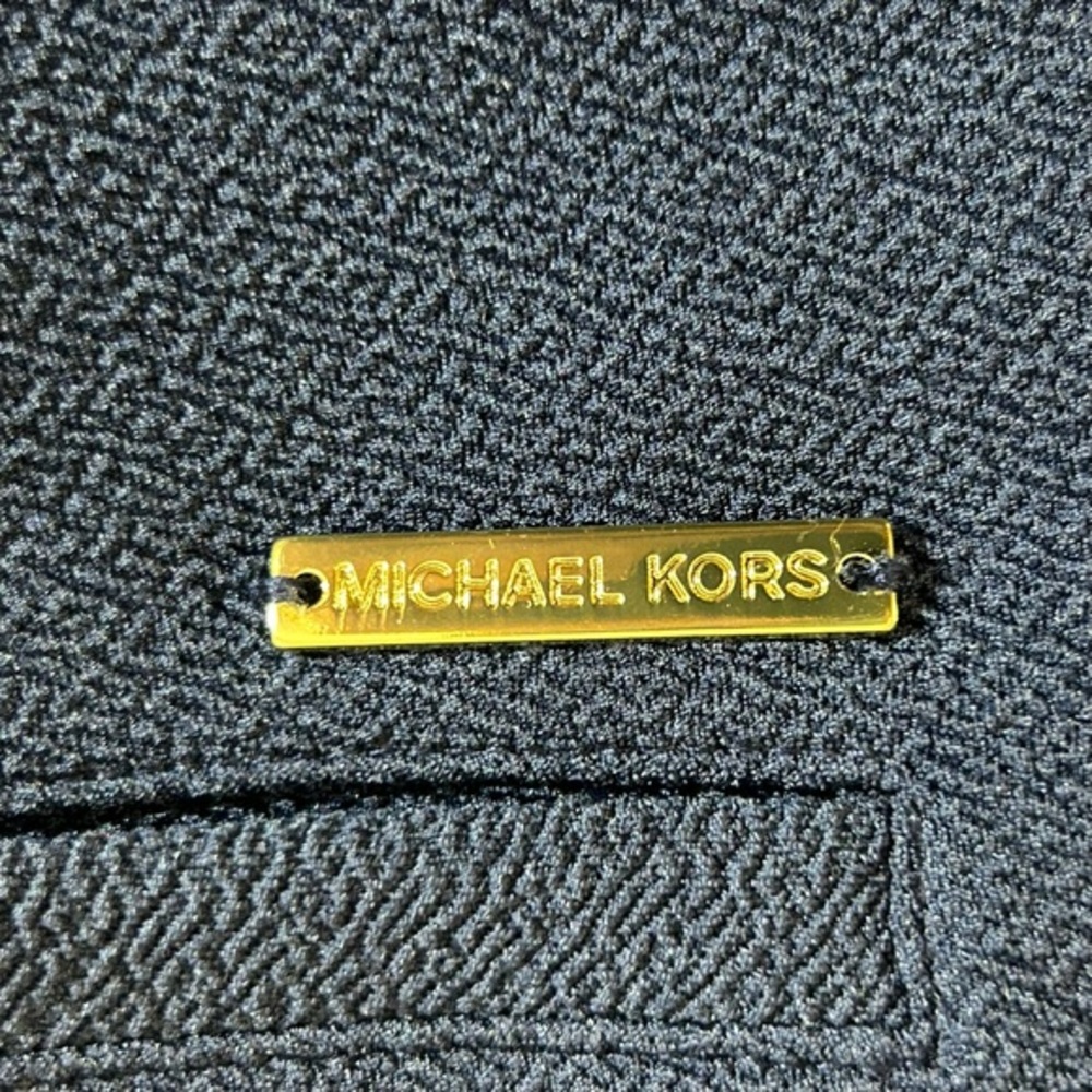 Michael Michael Kors Women’s Wide Leg Cropped Navy‎ Blue Pants Size 14 - Picture 10 of 10